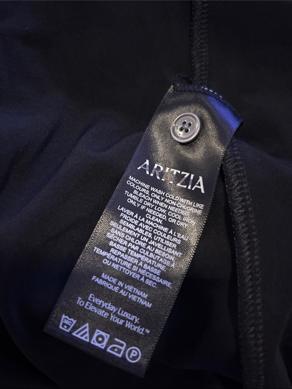 NWOT Aritzia Wilfred Remedy Long Sleeve Dress L - Picture 9 of 10